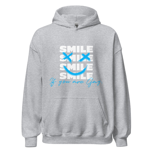 Grauer Smile - If You Are Gay - Kapuzenpullover - Gay Pride