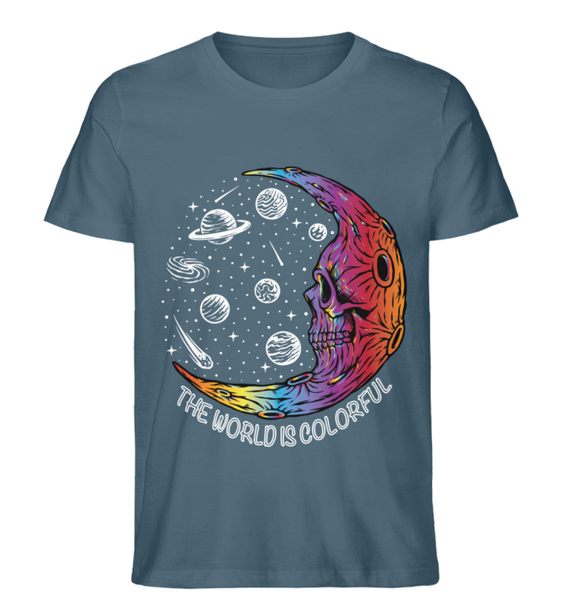 Stargazer - Diversität Feiern - Unisex Organic Shirt - "The World is Colorful"