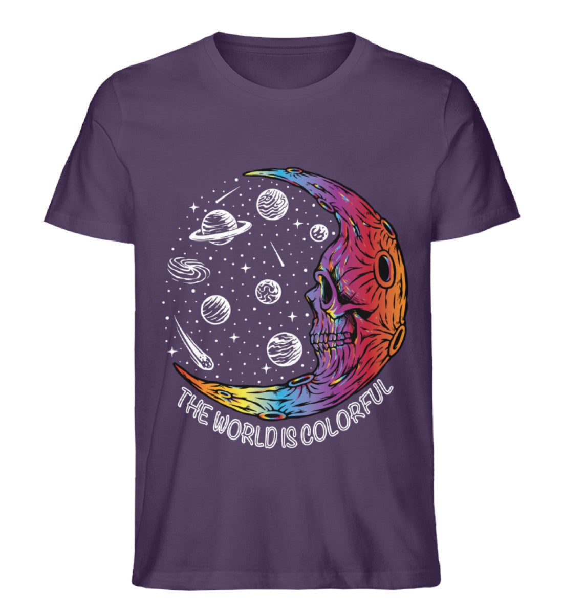 Plum - "The World is Colorful" - Unisex Shirt - Bunte LGBTQIA+ Mode