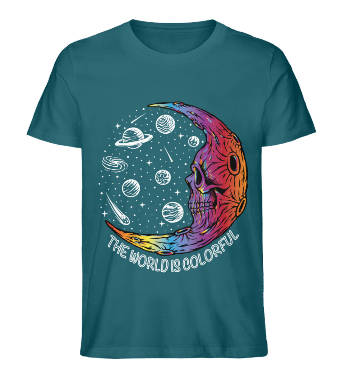 Ocean Depth - Diversität Feiern - Unisex Organic Shirt - "The World is Colorful"