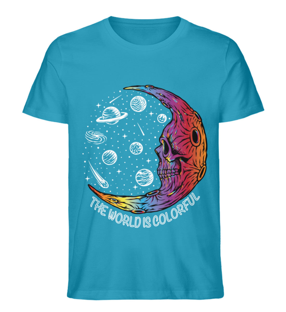 Azure - "The World is Colorful" - Unisex Shirt - Bunte LGBTQIA+ Mode