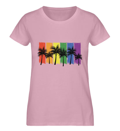 Mauve - "Rainbow Palmen" - Shirt -  Regenbogen LGBTQIA+ Pride