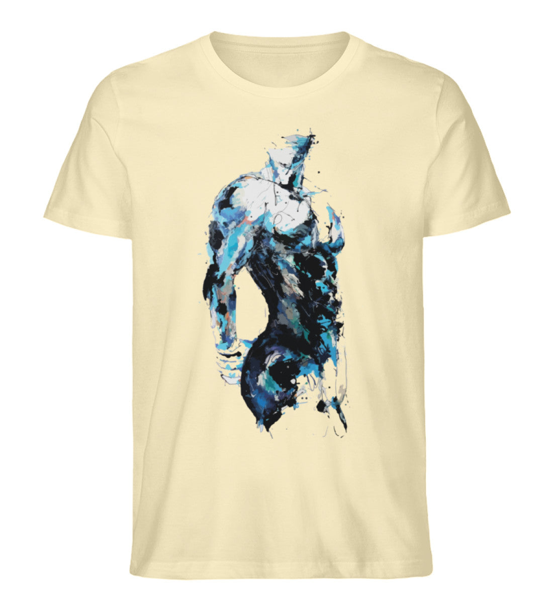 Natural Raw - "Naked man" - Premium Organic Shirt - Gay Fashion