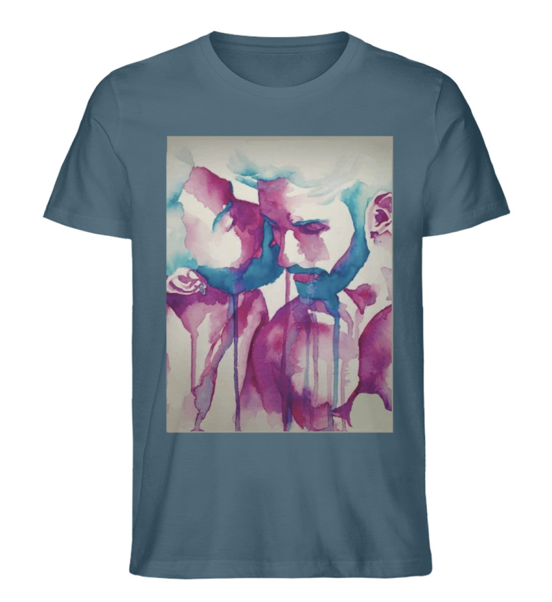 Stargazer - "Kiss Me" - Premium Organic Shirt - Gay Pride Wear