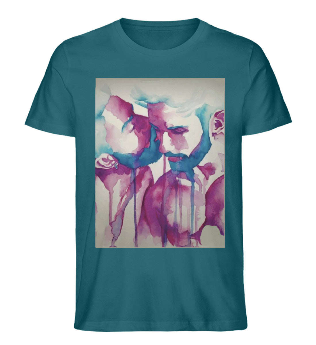 Ocean Depth - "Kiss Me" - Unisex Premium Organic Shirt - Schwule Fashion